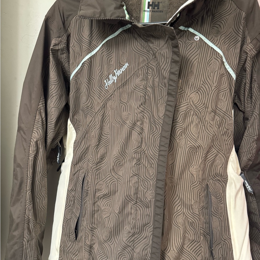 Helly Hansen Brown Patterned Jacket - image 1